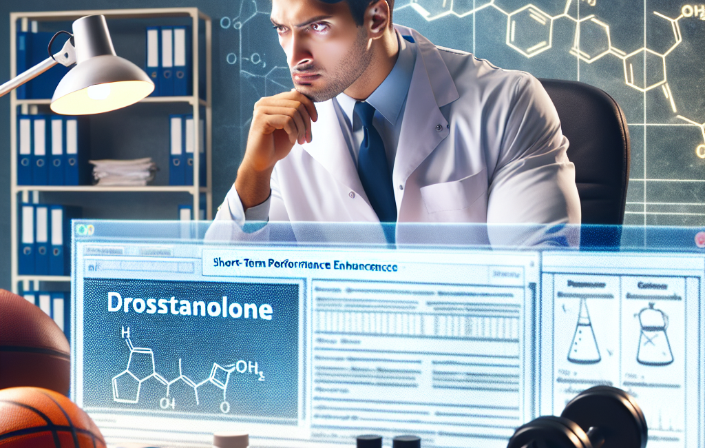 Kurzzeitige Leistungssteigerungen: Die Rolle von Drostanolon im Sport