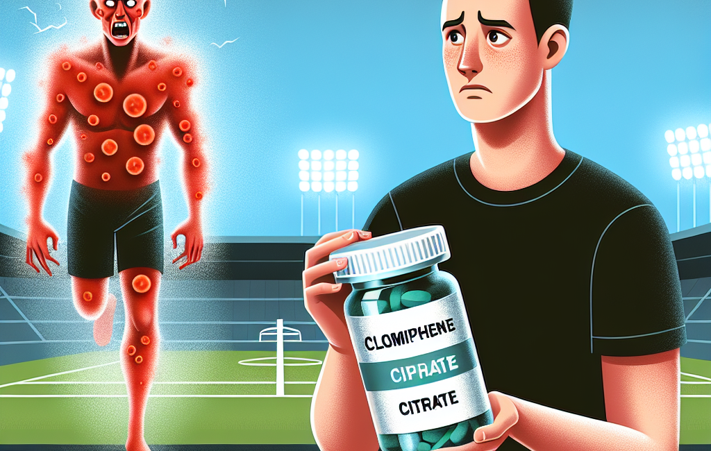 Risiko von Allergien durch Clomiphene citrate im Sport