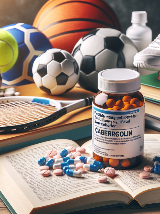 Mögliche Wechselwirkungen von Medikamenten im Sport: Was du über Cabergolin wissen solltest.