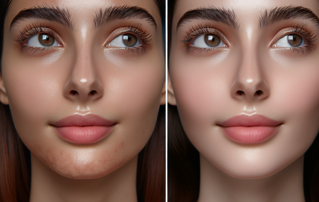 Sichtbare Ergebnisse nach einem Monat mit Isotretinoin