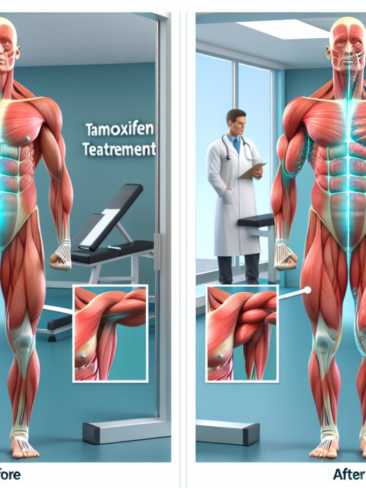 Unterstützung der Muskelregeneration nach Zyklus mit Tamoxifen