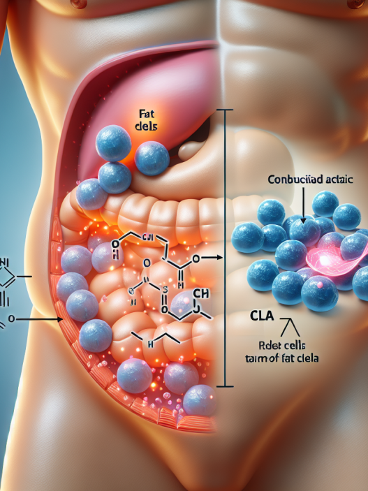 Wie CLA die Fettzellen im Bauchbereich reduziert