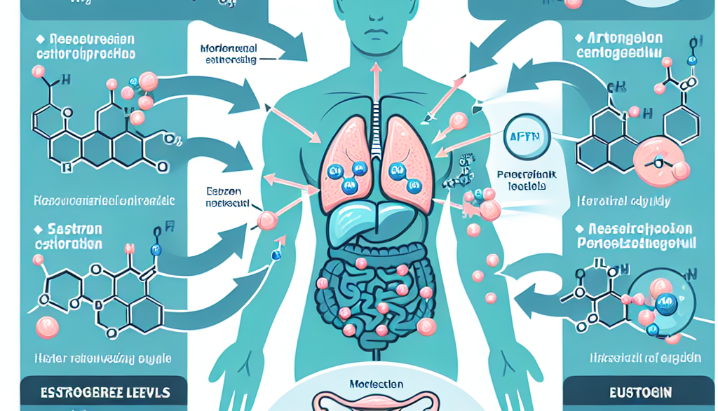 Wie der Östrogenspiegel durch Letrozol gesenkt wird