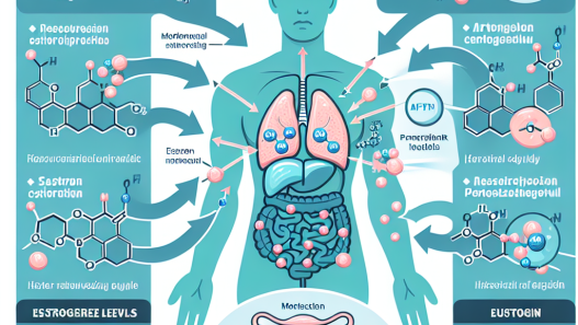 Wie der Östrogenspiegel durch Letrozol gesenkt wird