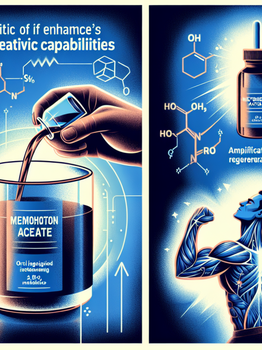 Wie die orale Einnahme von Methanolonacetat die Regenerationsfähigkeit steigert