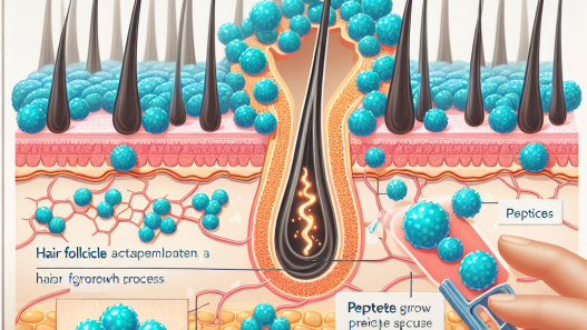 Wie Peptide zur Verbesserung der Haardichte beitragen können