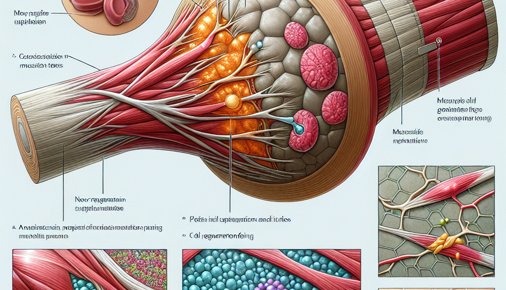 Wie Peptidpräparate die Regeneration nach Muskelverletzungen fördern.