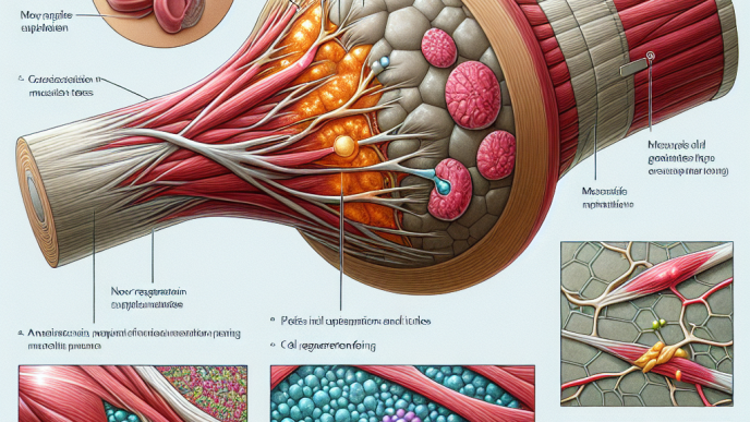 Wie Peptidpräparate die Regeneration nach Muskelverletzungen fördern.