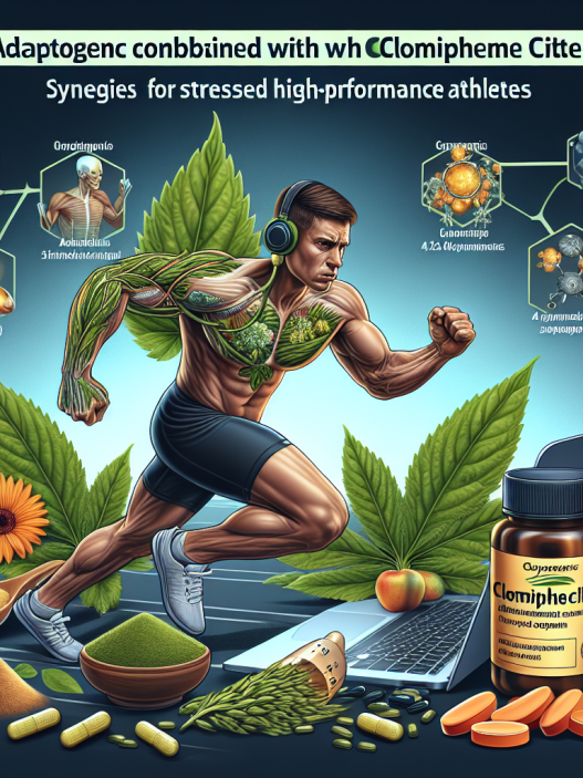 Adaptogene kombiniert mit Clomiphene citrate: Synergien für gestresste Hochleistungssportler